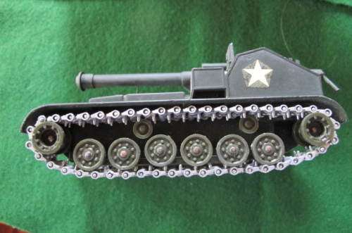 SOLIDO - NUMBER 219  - CHASSEUR DE CHAR M41 TANK BOXED NEVER PLAYED