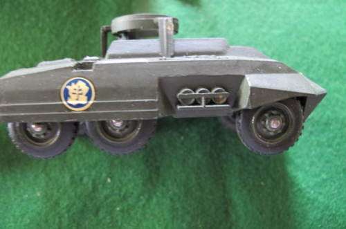 SOLIDO - NUMBER 200  - COMBAT CAR M 20 BOXED NEVER PLAYED