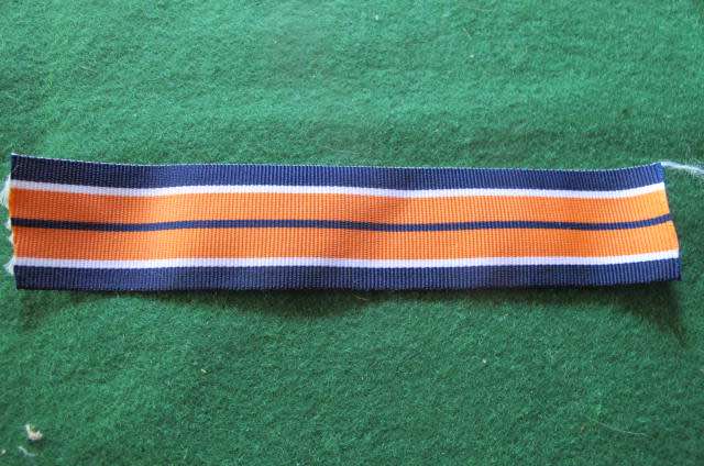 SOUTH AFRICA - MEDAL RIBBON - LENGTH 150MM /6 INCHES - GENERAL SERVICE MEDAL