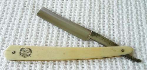 CUT THROAT RAZOR - VINTAGE RAZOR - P & F SCHAFER 27 PICCADILLY