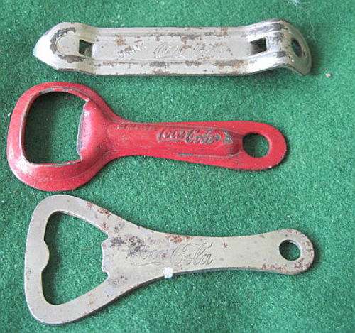 COCA COLA - 3 DIFFERENT COKE OPENERS