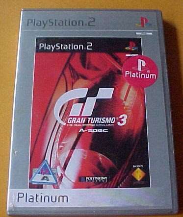PLAYSTATION 2 GRAN TURISMO 3 PLATINUM GAME FREE SHIPPING