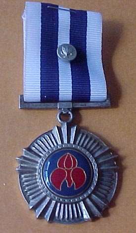 SOUTH AFRICA-MEDAL- PRO MERITO MEDAL WITH PROTEA. - FULL SIZE SA 19