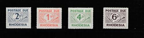 Rhodesia Unmounted Mint on cards SG R170