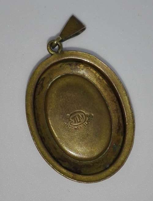 1930s Thomas L Mott Hand Painted Cameo Art Deco