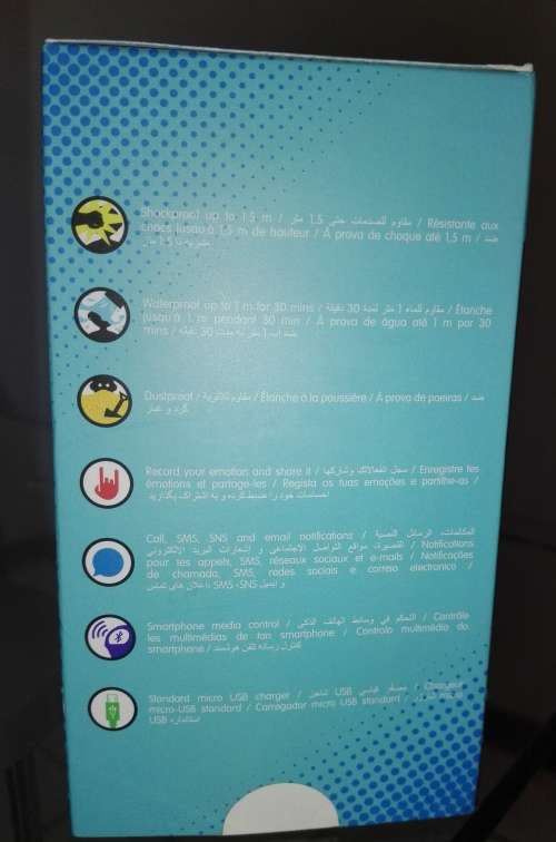 Alcatel Go Smart Watch, Heart Rate Monitor, Altimeter, Black Brand New!!!