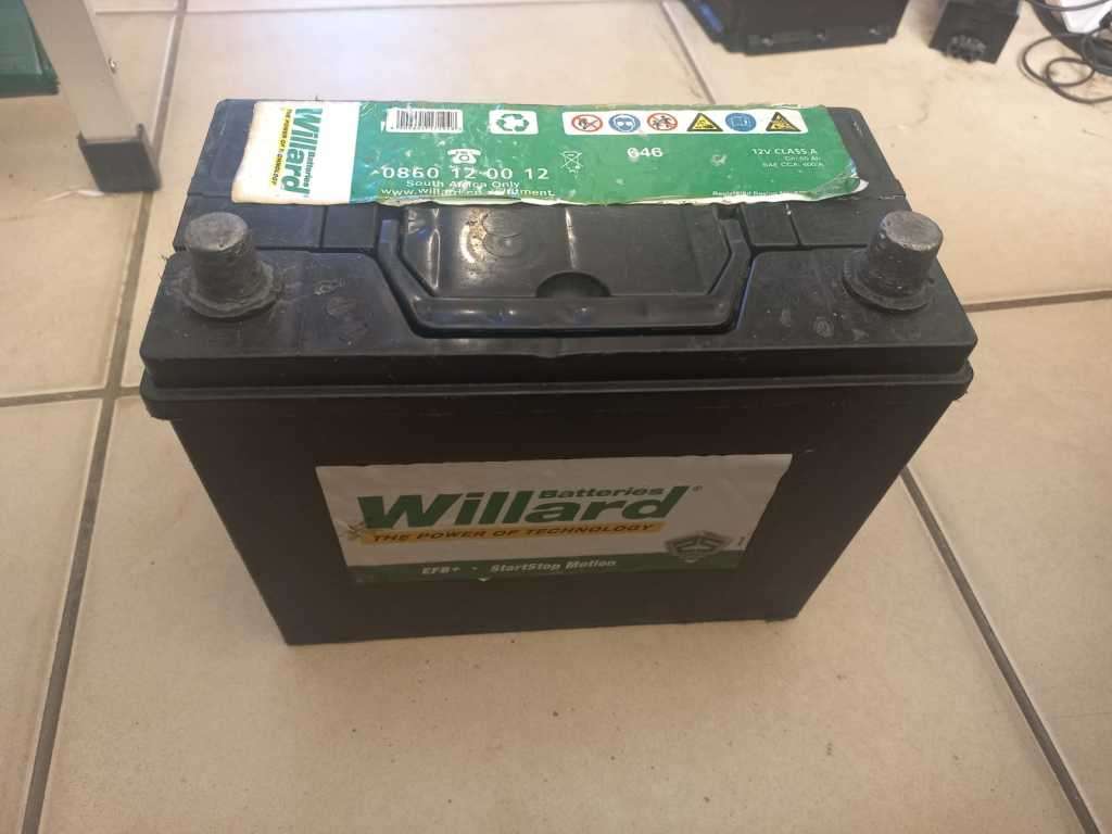 Willard 646 Battery 12V 55Ah 400A