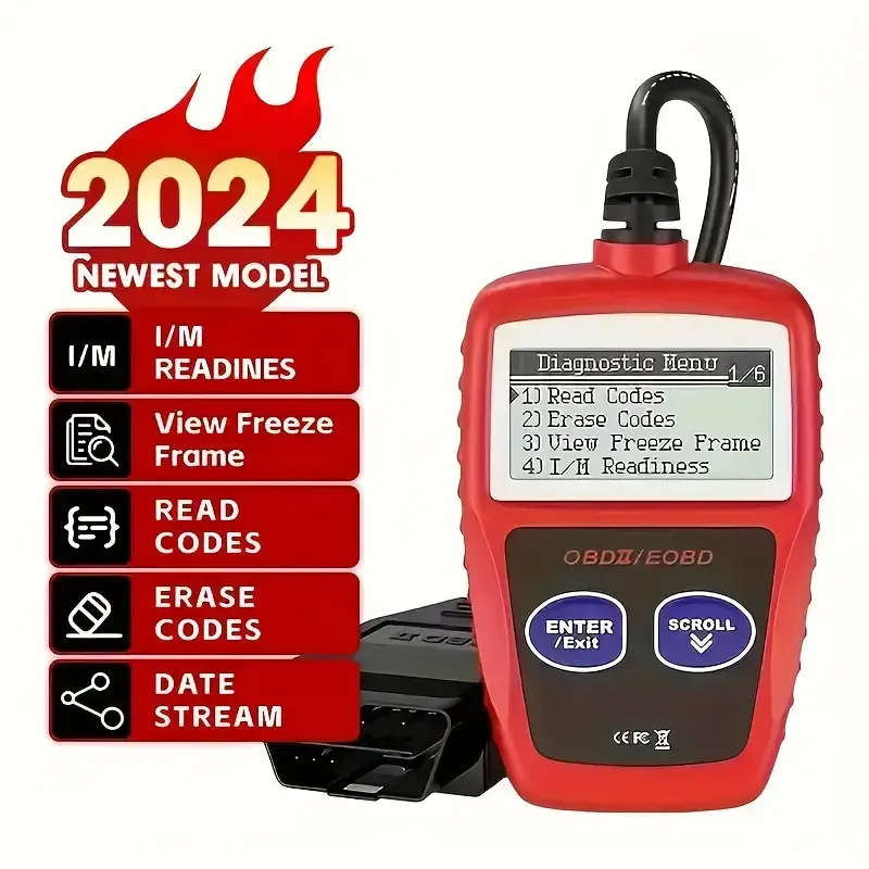 MS309 Classic Enhanced Universal OBD2 Scanner Car Engine Fault Code Reader