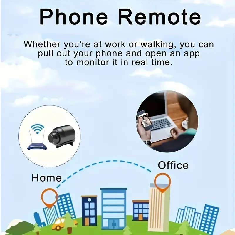 Wireless WiFi Spy Camera