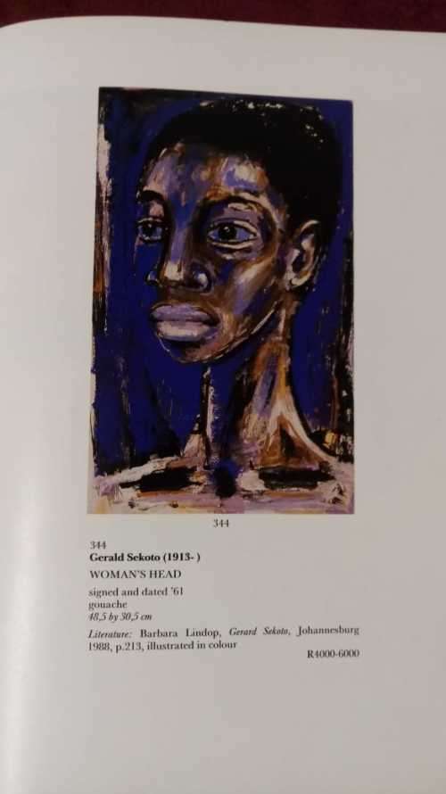 Sotheby's Johannesburg April 1990