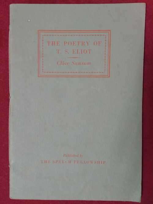 The Poetry of T. S. Eliot