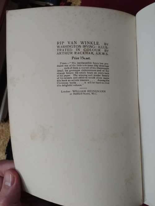 Alice`s Adventures In Wonderland (Rackham First Edition)