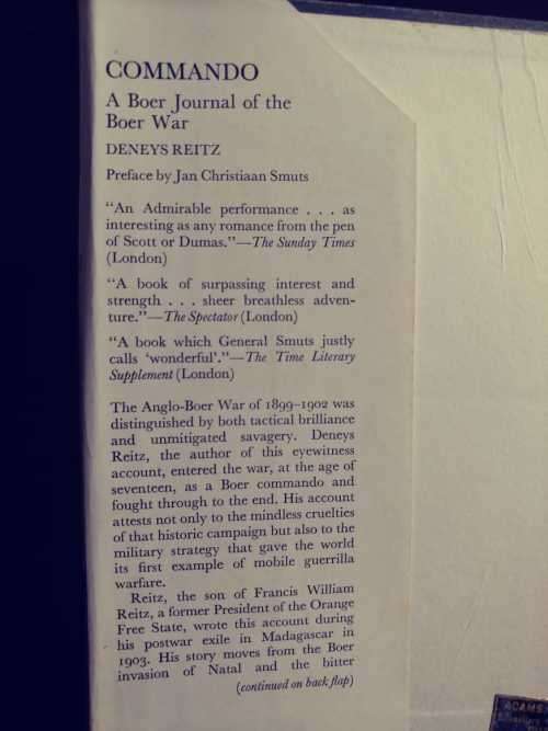 Commando - A Boer Journal of The Boer War - Deneys Reitz