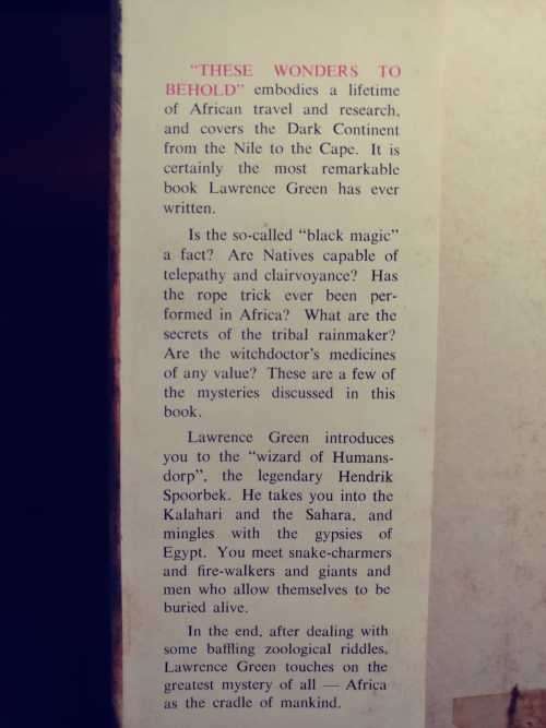 These Wonders To Behold - Lawrence Green