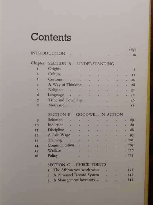 Understanding and Motivating the Bantu Worker