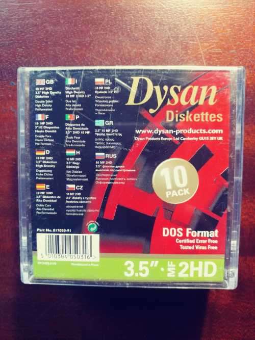 Dysan Diskettes 3.5 inch (10 pack)