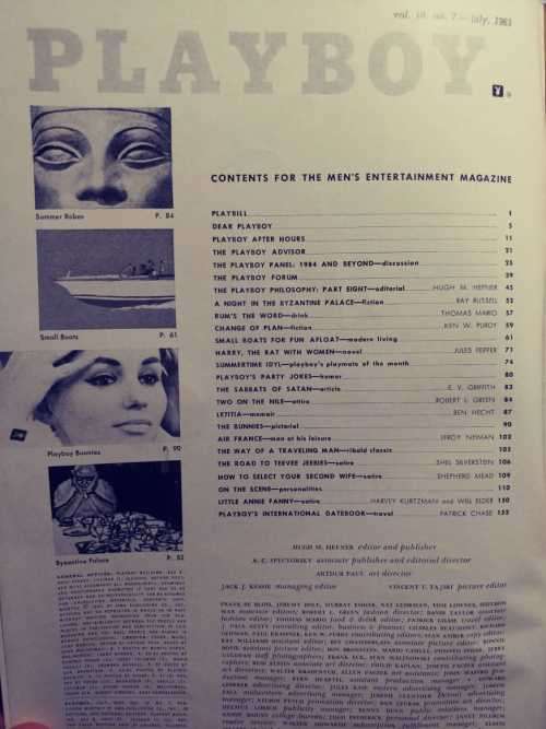 Playboy - July 1963