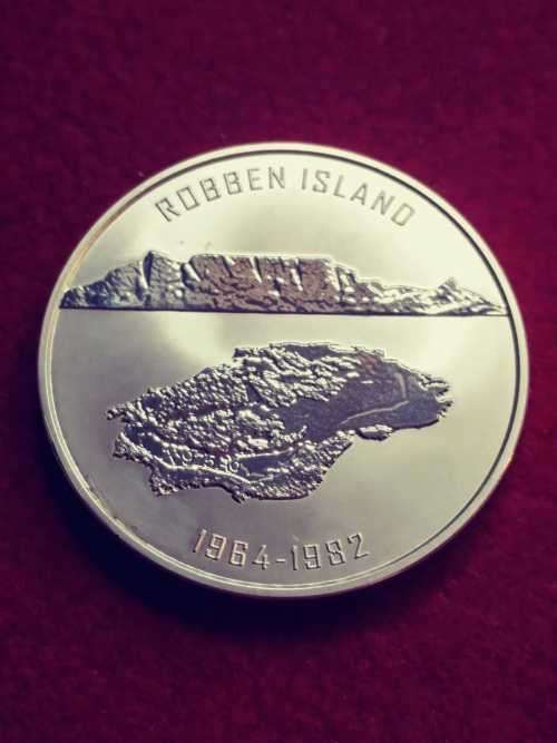 Mandela Robben Island Silver 1 oz.