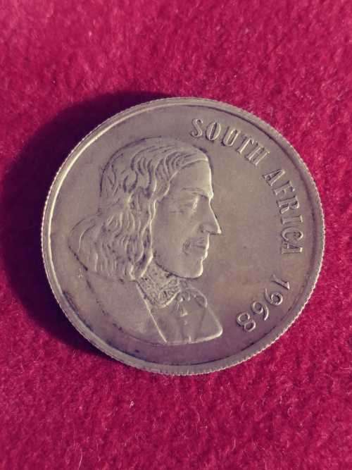 1968 S. Africa R1 silver - proof