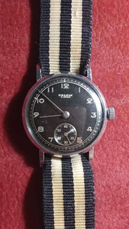 Delfin Vintage Watch - Military - World War 2
