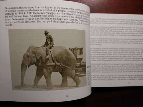 A History of Mitchell Park and Robert Jameson Park, and of the Zoological Gardens, Durban
