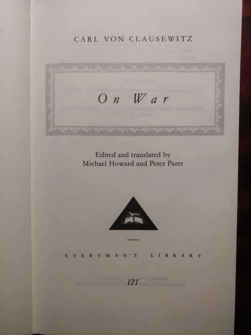 On War - Carl Von Clausewitz