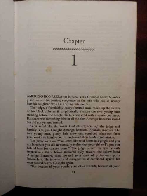 The Godfather - first edition