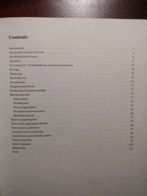 Beetles - A Field Guide in Colour