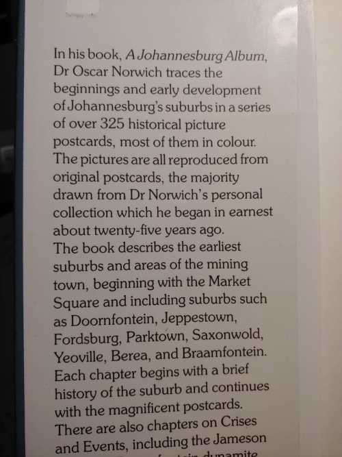 A Johannesburg Album - Historical Postcards