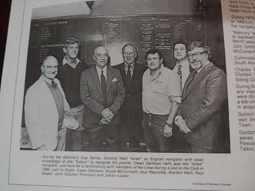 Royal Natal Yacht Club - Highlights of The First 125 Years 1858-1983