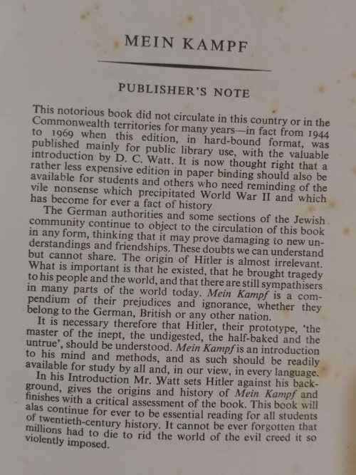 Mein Kampf - Adolf Hitler