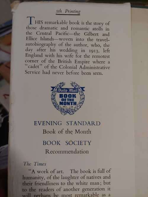 A Pattern Of Islands - Arthur Grimble