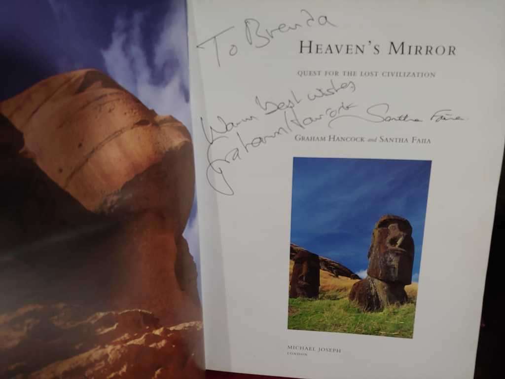 Heaven`s Mirror - Graham Hancock (double signed copy)