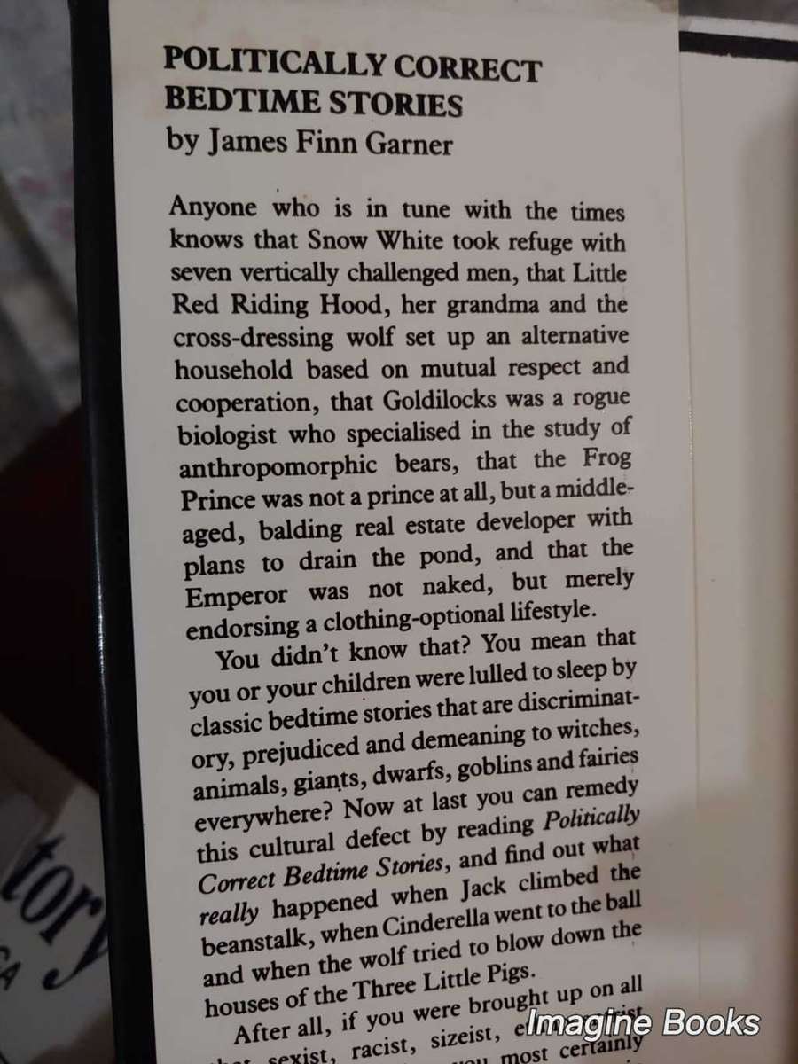 Politically Correct Bedtime Stories