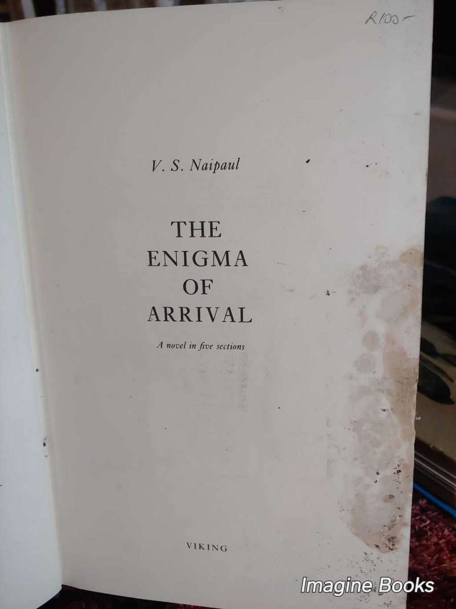 The Enigma of Arrival - V. S. Naipaul