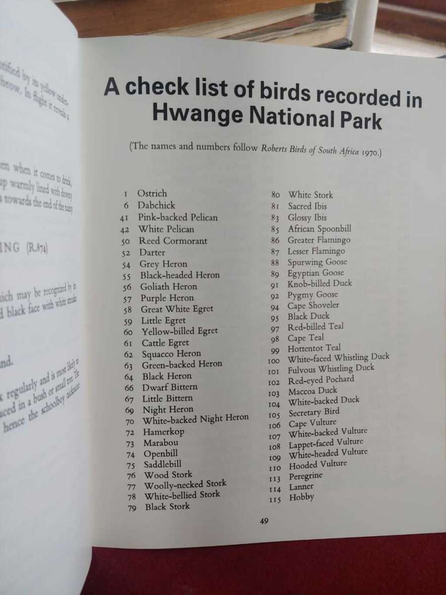 Hwange Birds - Peter Steyn