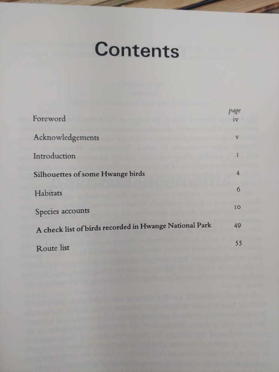 Hwange Birds - Peter Steyn