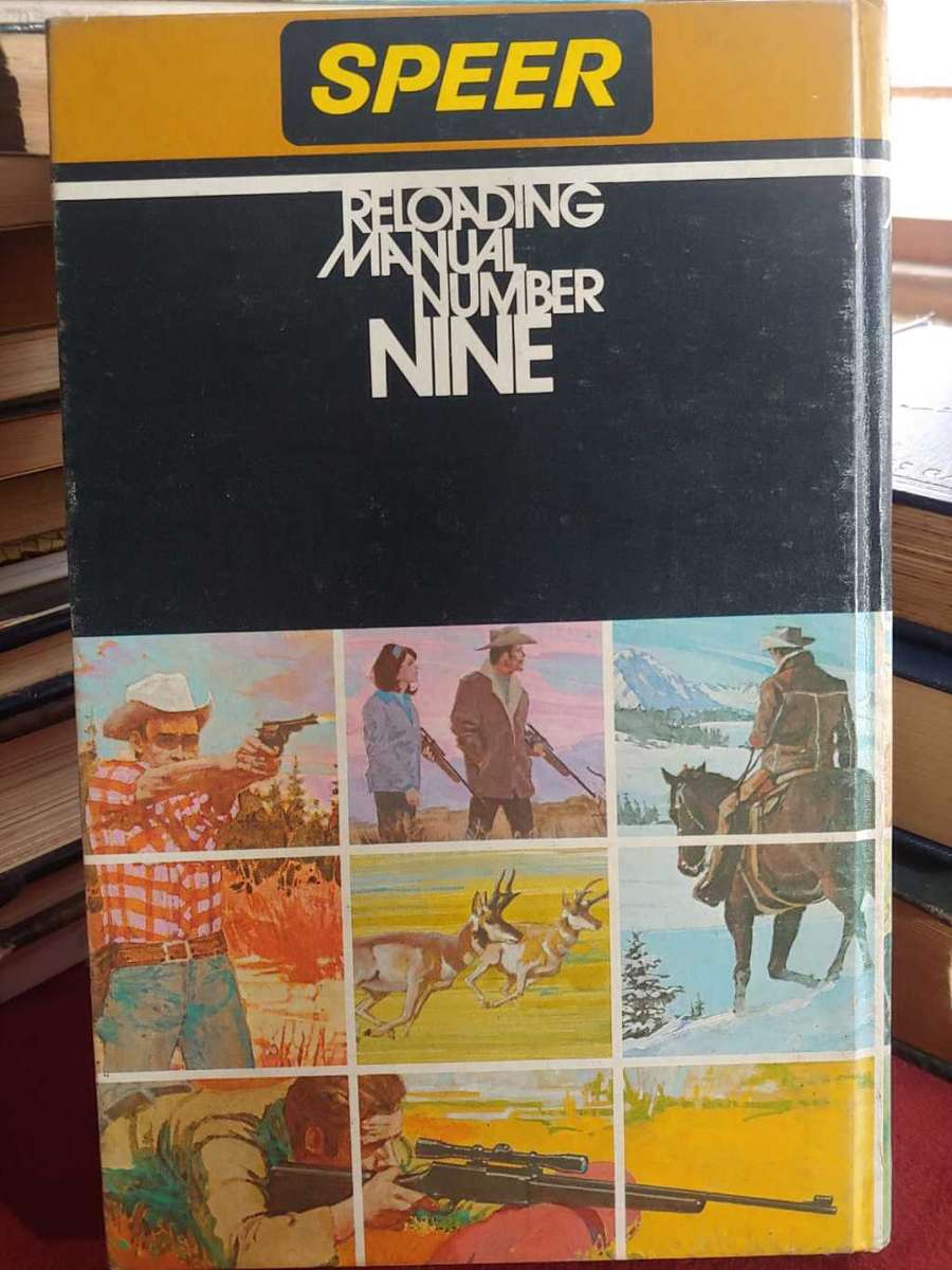 Reloading Manual Number Nine - For Rifle and Pistol (Speer)