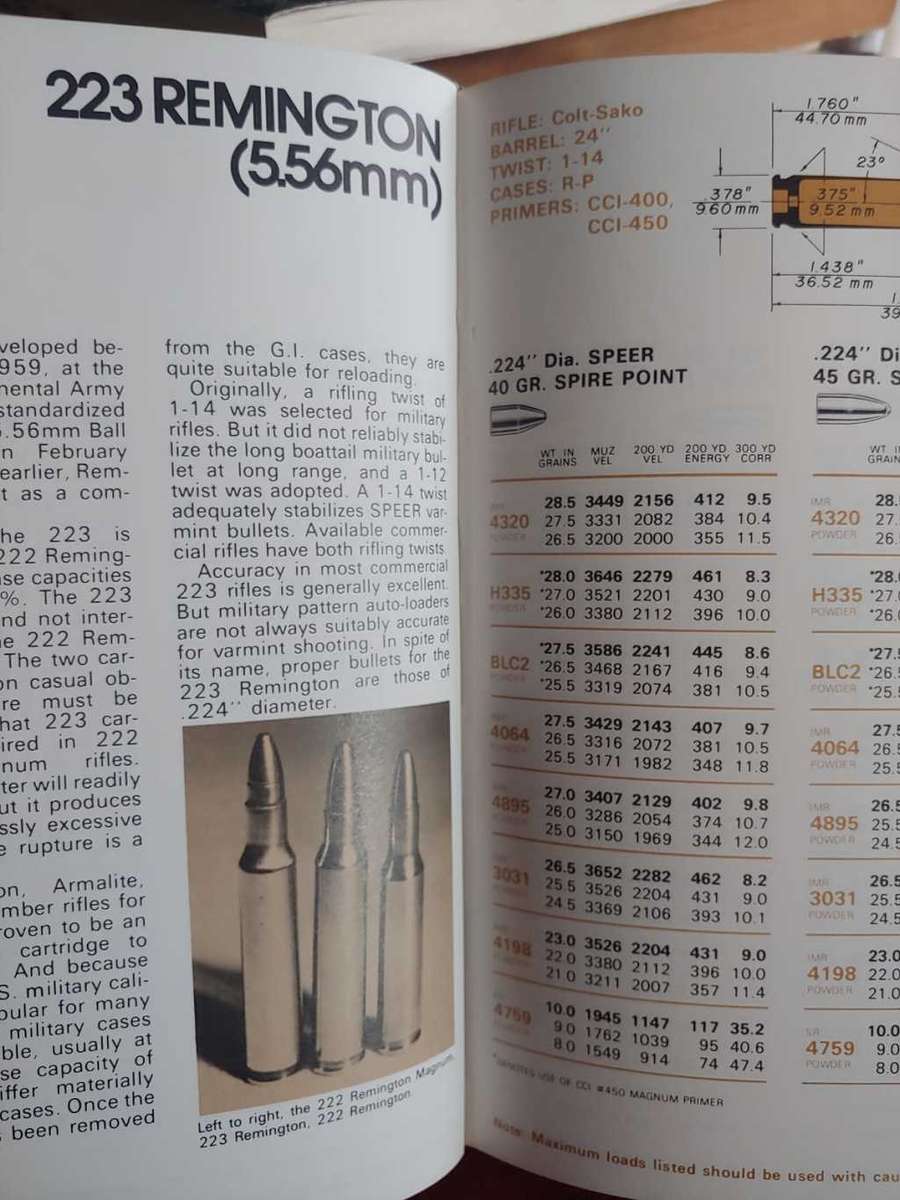 Reloading Manual Number Nine - For Rifle and Pistol (Speer)