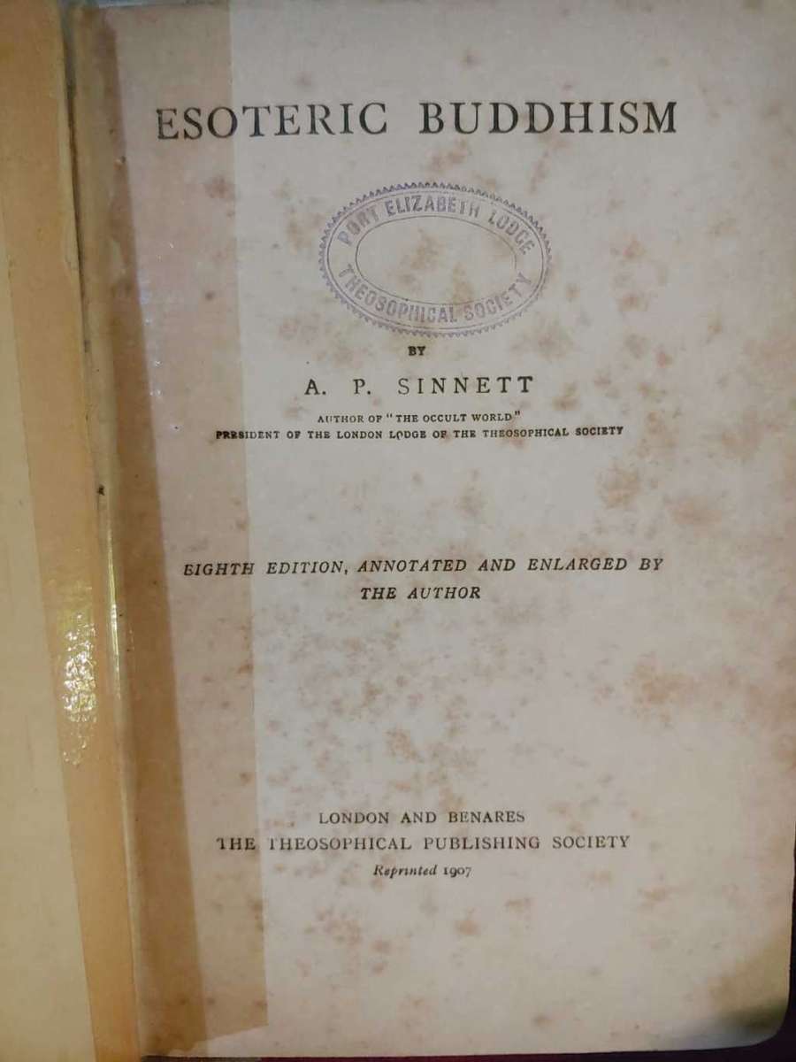 Esoteric Buddhism