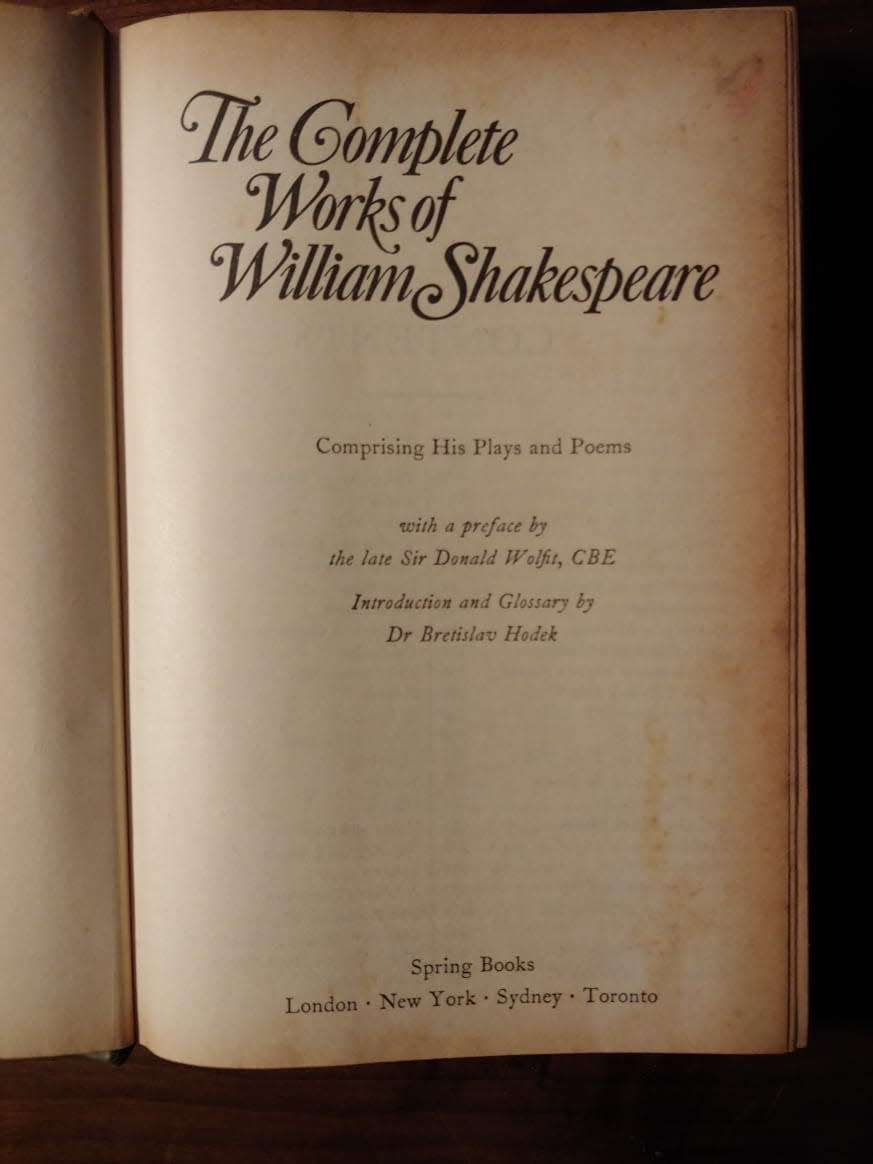 The Complete Works of William Shakespeare