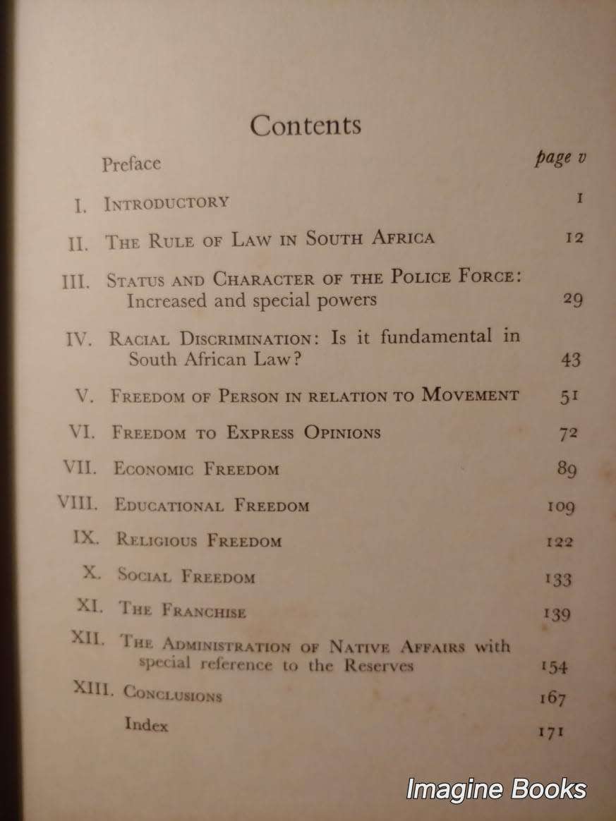 Civil Liberty in South Africa