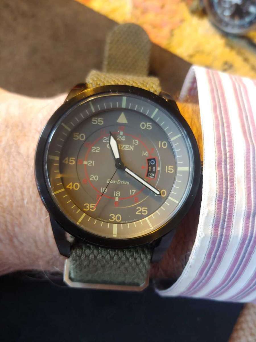 Citizen Eco-Drive Military Style