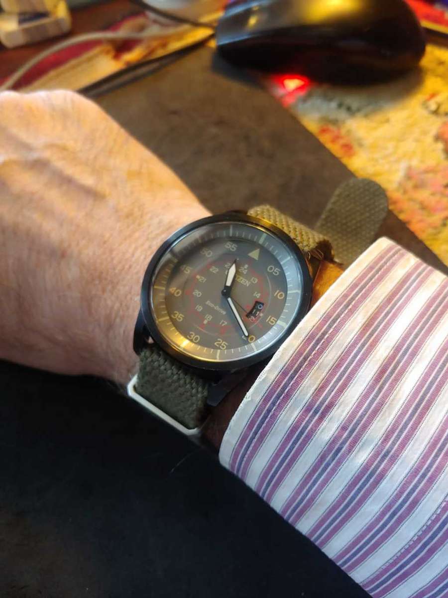 Citizen Eco-Drive Military Style