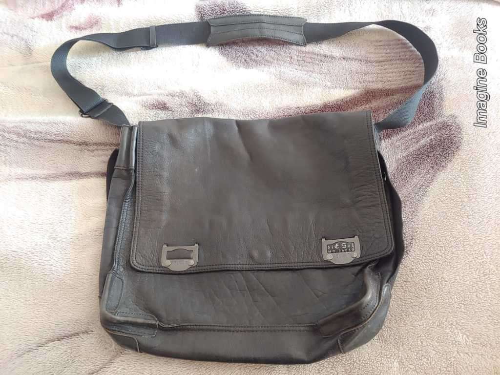 Diesel Cross-body Leather Messenger Bag