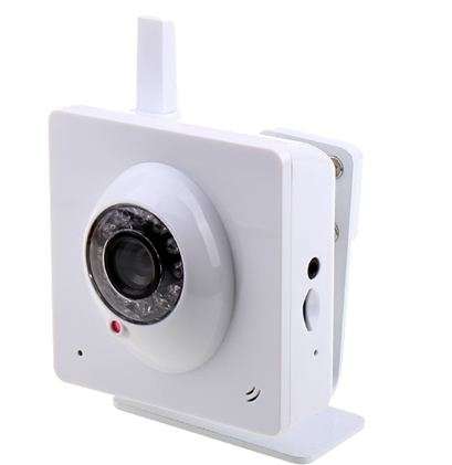 H.264 Wireless IP Camera with MicroSD Card Recording, NightVision, Motion detection, IR-cut, WiFi