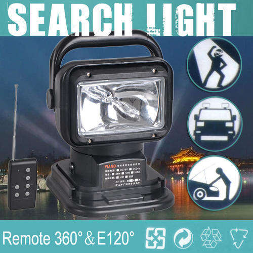 XENON HID  Waterproof Search Light with Wireless Remote (4700 Lumens)