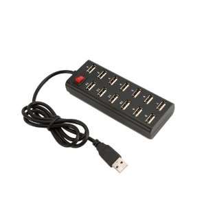 13 Port 480Mbps High Speed USB Hub Splitter for Laptop PC