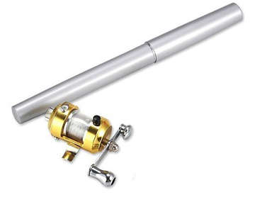 Fishing Rod in Pen Case  that fits in your Pocket! w/ Rod