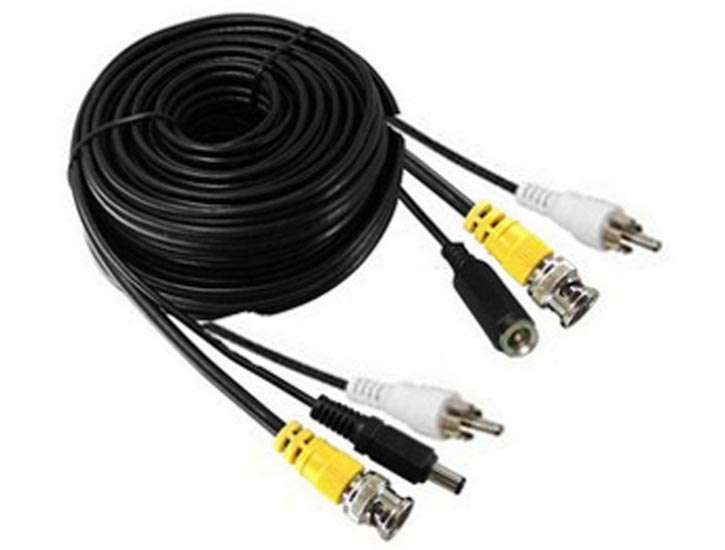 10m Security CCTV Camera Cable (10 Meters) Video, Audio + Power